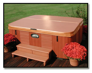 Thermal Guardian spa covers are the best looking hot tub cover that you can buy