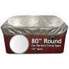 Spa Cover Cap - 80 Inch Round