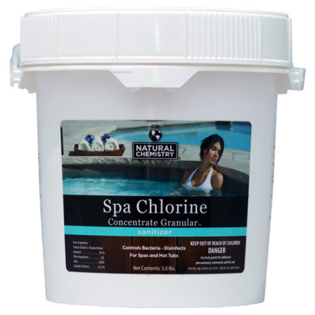 Natural Chemistry Spa Chlorine Concentrate Granular - 5lb