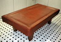Custom-made billiard table cover